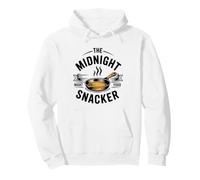 Funny Midnight Snacker Feast Night Time Eater Always Hungry Pullover Hoodie