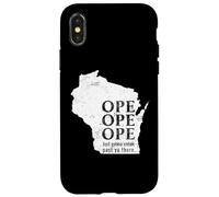 Funny Midwest Ope Wisconsin Open Just Gonna Sneak Past Ya Case for iPhone X/XS