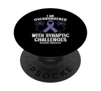 Funny Migraine Warrior PopSockets Adhesive PopGrip