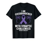 Funny Migraine Warrior Value Graphic T-Shirt