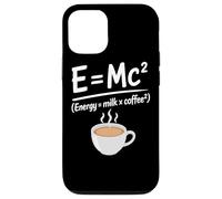 Funny Milk Coffee Physics Math Meme Morning Caffeine Case for iPhone 12/12 Pro