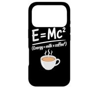 Funny Milk Coffee Physics Math Meme Morning Caffeine Case for iPhone 17 Pro