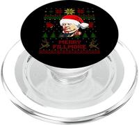 Funny Millard president Fillmore ugly christmas sweater PopSockets PopGrip for MagSafe