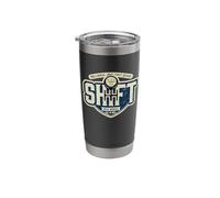 Funny Millennial's Anti Theft Device Manual Stick-Shift Car Stainless Steel Insulated Tumbler