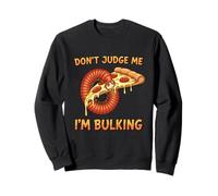 Funny Millipede Pizza I'M Bulking Humor Bug Collector Sweatshirt