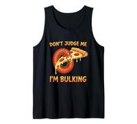 Funny Millipede Pizza I'm Bulking Humor Bug Collector Tank Top