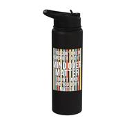 Funny Mind Over Matter Sarcastic Quote Confident Attitude Stainless Steel Insulated Water Bottle