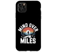Funny Mind Over Miles Saying Runner Motivation Case for iPhone 11 Pro Max