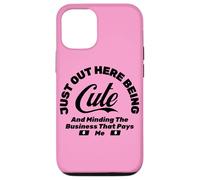 FUNNY MINDING THE BUSINESS THAT PAYS ME Case for iPhone 12/12 Pro