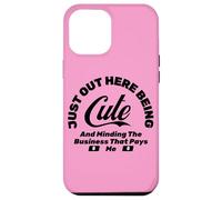 FUNNY MINDING THE BUSINESS THAT PAYS ME Case for iPhone 12 Pro Max