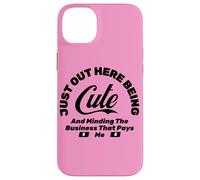 FUNNY MINDING THE BUSINESS THAT PAYS ME Case for iPhone 14 Plus