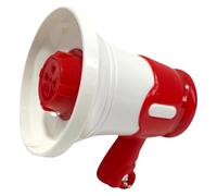 Funny Mini Megaphone with Record and Playback Prank Joke Toy for Kids Adults Party Games Loudspeaker Portable Speaker Amplifier Novelty (Red, One Size)