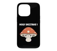 Funny minimalist mushroom simple holy shiitake Case for iPhone 13 Pro