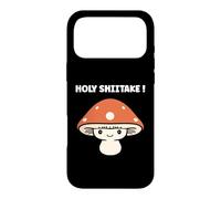 Funny minimalist mushroom simple holy shiitake Case for iPhone 17 Pro Max