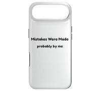 Funny Mistakes Were Made Probably By Me Self Aware Humor Case for iPhone Air