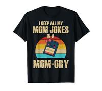 Funny Mom jokes in Mom-Ory Pun Style for Retro Humor Lovers T-Shirt