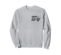 Funny Mom Mama Life Skeleton Hand Sarcastic (DOUBLE SIDED) Sweatshirt