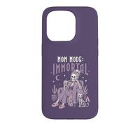 Funny Mom Mode Immortal Skeleton Mother Afterlife Design Case for iPhone 15 Pro