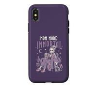 Funny Mom Mode Immortal Skeleton Mother Afterlife Design Case for iPhone X/XS