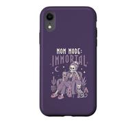 Funny Mom Mode Immortal Skeleton Mother Afterlife Design Case for iPhone XR