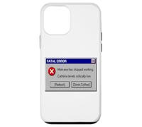 Funny Mom Mom.exe Has Stopped Working Computer Error Coffee Case for iPhone 12 mini