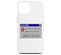 Funny Mom Mom.exe Has Stopped Working Computer Error Coffee Case for iPhone 13