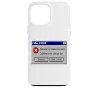 Funny Mom Mom.exe Has Stopped Working Computer Error Coffee Case for iPhone 13 Pro Max