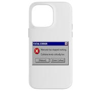 Funny Mom Mom.exe Has Stopped Working Computer Error Coffee Case for iPhone 14 Pro Max