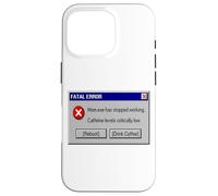 Funny Mom Mom.exe Has Stopped Working Computer Error Coffee Case for iPhone 16 Pro