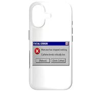 Funny Mom Mom.exe Has Stopped Working Computer Error Coffee Case for iPhone 17