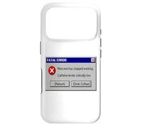 Funny Mom Mom.exe Has Stopped Working Computer Error Coffee Case for iPhone 17 Pro