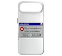 Funny Mom Mom.exe Has Stopped Working Computer Error Coffee Case for iPhone Air