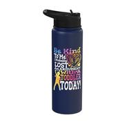 Funny Mom Parenting Be Kind Probably Lost Argument Toddler Stainless Steel Insulated Water Bottle