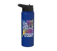 Funny Mom Parenting Be Kind Probably Lost Argument Toddler Stainless Steel Insulated Water Bottle