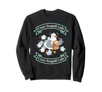 Funny Mom Seagull Coastal Parenting Humor Sweatshirt