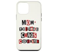Funny Mom The Ultimate Chaos Coordinator Punk Ransom Note Case for iPhone 12 mini