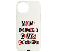 Funny Mom The Ultimate Chaos Coordinator Punk Ransom Note Case for iPhone 15 Plus