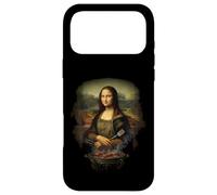 Funny Mona Lisa Pitmaster BBQ Smoker Grill Party Gift Case for iPhone 17 Pro Max