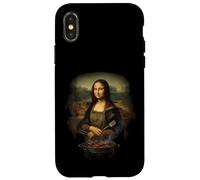 Funny Mona Lisa Pitmaster BBQ Smoker Grill Party Gift Case for iPhone X/XS