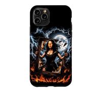 Funny Mona Lisa Unleashed 90s Bootleg Sarcastic Meme Case for iPhone 11 Pro
