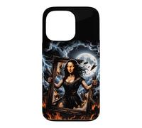 Funny Mona Lisa Unleashed 90s Bootleg Sarcastic Meme Case for iPhone 13 Pro