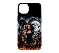 Funny Mona Lisa Unleashed 90s Bootleg Sarcastic Meme Case for iPhone 14 Plus