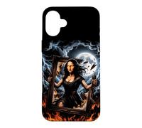Funny Mona Lisa Unleashed 90s Bootleg Sarcastic Meme Case for iPhone 16 Plus