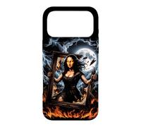 Funny Mona Lisa Unleashed 90s Bootleg Sarcastic Meme Case for iPhone 17 Pro Max