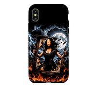 Funny Mona Lisa Unleashed 90s Bootleg Sarcastic Meme Case for iPhone X/XS