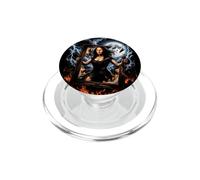 Funny Mona Lisa Unleashed 90s Bootleg Sarcastic Meme PopSockets PopGrip for MagSafe