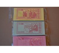 Candy Factory Funny Money Edible Paper, 3 Packs