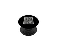 Funny Mongoose Wearing Sunglasses Photo Booth Selfie PopSockets Adhesive PopGrip