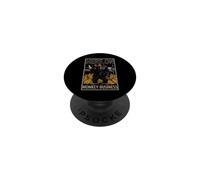 Funny Monkey Business Saying Here Sarcastic PopSockets Adhesive PopGrip
