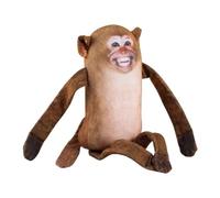 Funny Monkey Plush Pillow Hand Puppet Cute Stuffed Gift Animal O5T5 With Toy Gag Mouth Open